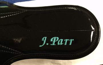 Embroid your Name or Initials to Italian Saddles