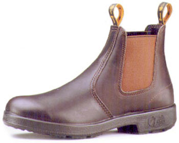 T Boots, Claret Kip, Pull on Workboots - less than 1/2 price!!