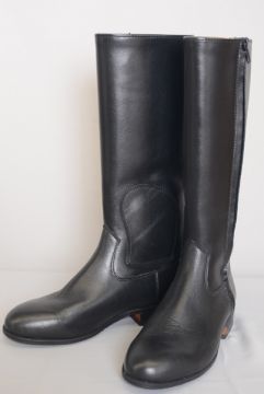 Murtagh, Leather High Leg, Zip-up, Standard calf