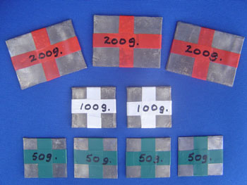 Lead Weights Pack, 1kg