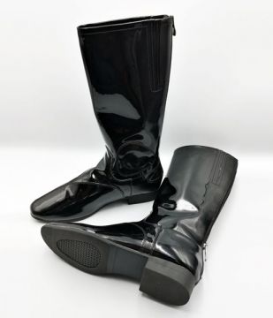 Hyland Long Patent Track Boots